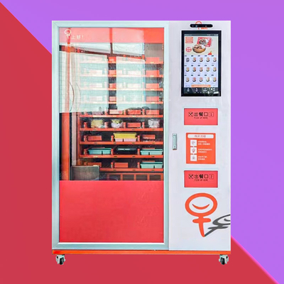 エレベーター システムが付いている注文の食事のお弁当箱OEM/ODMの熱い食糧自動販売機